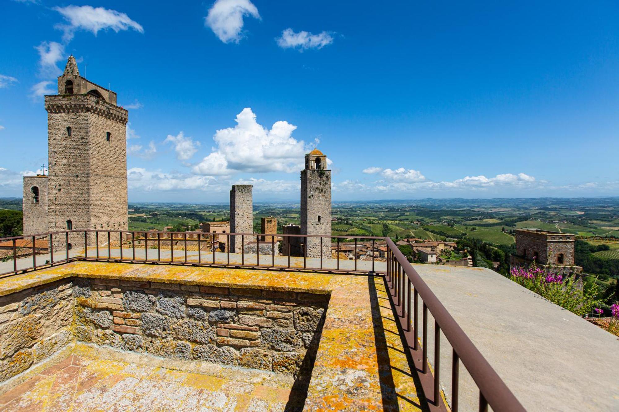 The Artists' Tower - Amazing View From The Tower San Gimignano Exterior foto